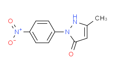 CAS No. 6402-09-1, 1-(4-NITROPHENYL)-3-METHYL-5-PYRAZOLONE