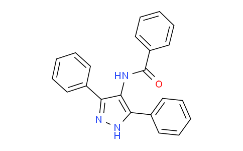 CAS No. 842140-85-6, N-(3,5-diphenyl-1H-pyrazol-4-yl)benzamide