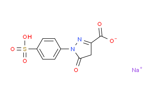 CAS No. 52126-51-9, Sodium 5-oxo-1-(4-sulfophenyl)-4,5-dihydro-1H-pyrazole-3-carboxylate