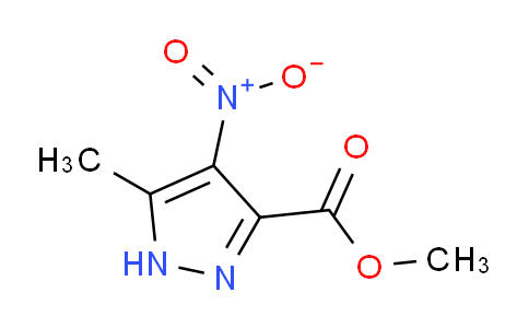 CAS No. 27116-86-5, methyl 5-methyl-4-nitro-1H-pyrazole-3-carboxylate