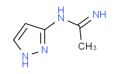 CAS No. 51247-95-1, N-(1H-pyrazol-3-yl)acetimidamide