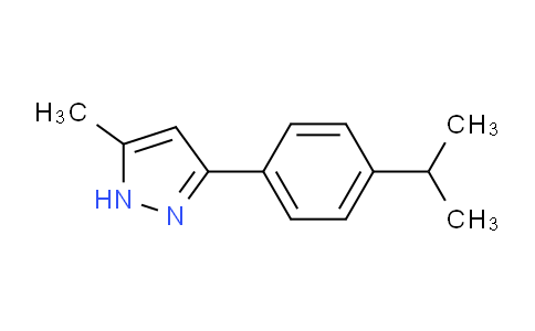 CAS No. 1035092-07-9, 3-(4-isopropylphenyl)-5-methyl-1H-pyrazole