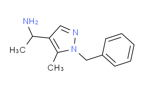 CAS No. 1429181-40-7, 1-(1-benzyl-5-methyl-1H-pyrazol-4-yl)ethan-1-amine