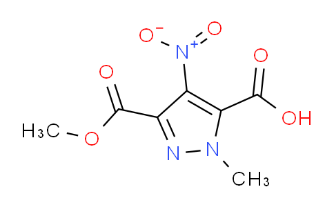 CAS No. 159427-62-0, 3-(methoxycarbonyl)-1-methyl-4-nitro-1H-pyrazole-5-carboxylic acid