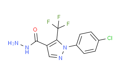 CAS No. 175137-34-5, 2-(4-Chlorophenyl)-3-(trifluoromethyl)pyrazole-4-carboxylic acid hydrazide