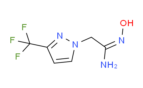 CAS No. 925252-82-0, (E)-N'-hydroxy-2-(3-(trifluoromethyl)-1H-pyrazol-1-yl)acetimidamide