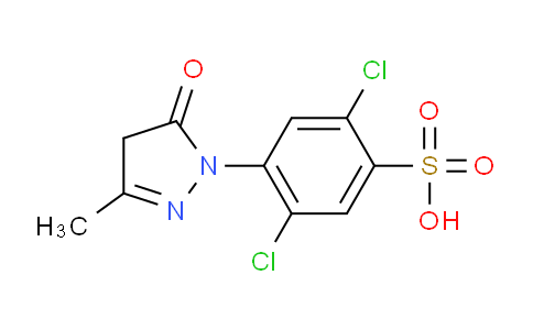 CAS No. 84-57-1, 2,5-Dichloro-4-(3-methyl-5-oxo-4,5-dihydro-1H-pyrazol-1-yl)benzenesulfonic acid