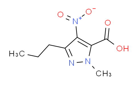 CAS No. 139756-00-6, 1-Methyl-4-nitro-3-propyl-1H-pyrazole-5-carboxylic acid