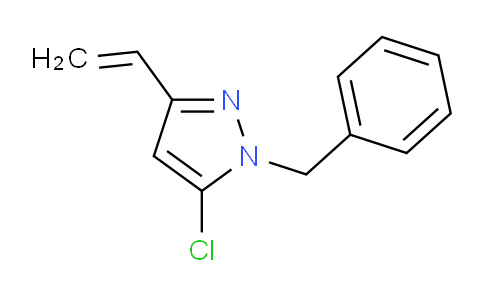 CAS No. 1218938-55-6, 1-benzyl-5-chloro-3-vinyl-1H-pyrazole