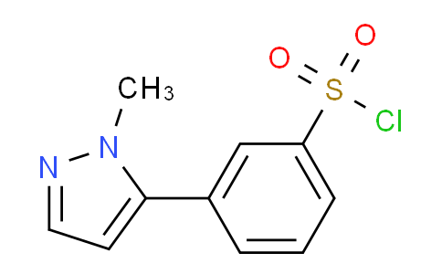 CAS No. 941716-85-4, 3-(2-Methyl-2H-pyrazol-3-yl)-benzenesulfonyl chloride