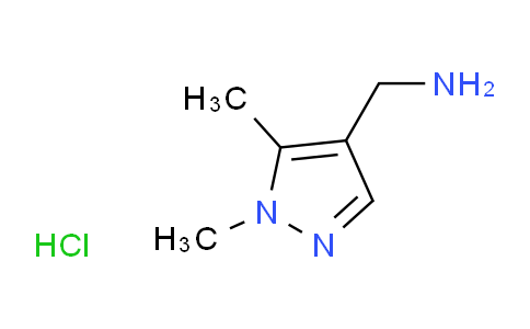 CAS No. 449811-81-8, (1,5-dimethyl-1H-pyrazol-4-yl)methanamine hydrochloride