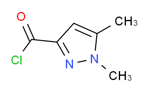 CAS No. 49783-84-8, 1,5-Dimethyl-1H-pyrazole-3-carbonyl chloride