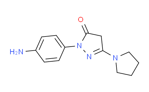 CAS No. 30707-77-8, 1-(4-Aminophenyl)-3-(1-pyrrolidino)-5-pyrazolone