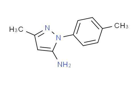 CAS No. 62535-60-8, 3-Methyl-1-(4-methylphenyl)-1H-pyrazol-5-amine