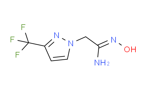 CAS No. 283166-81-4, (Z)-N'-hydroxy-2-(3-(trifluoromethyl)-1H-pyrazol-1-yl)acetimidamide
