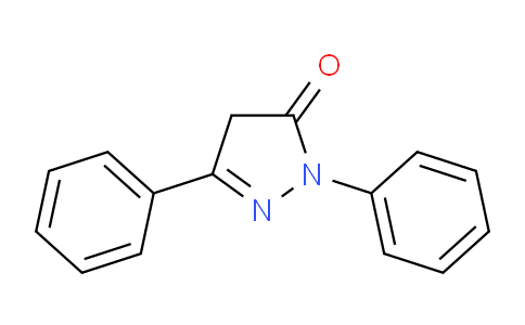 CAS No. 4845-49-2, 1,3-Diphenyl-1H-pyrazol-5(4H)-one