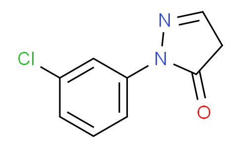 CAS No. 55426-88-5, 2-(3-chlorophenyl)-2,4-dihydro-3H-pyrazol-3-one