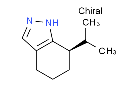 CAS No. 437650-77-6, (R)-7-Isopropyl-4,5,6,7-tetrahydro-1H-indazole