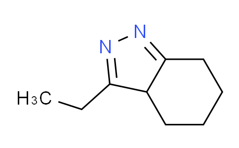 CAS No. 943425-03-4, 3-Ethyl-4,5,6,7-tetrahydro-3aH-indazole