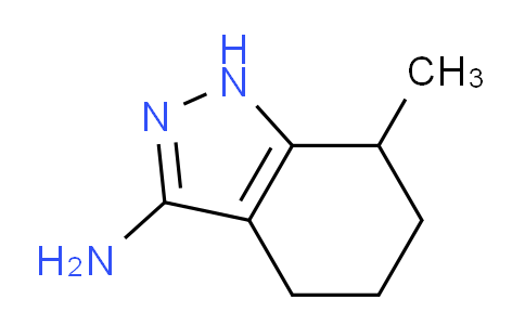 CAS No. 41832-28-4, 7-Methyl-4,5,6,7-tetrahydro-1H-indazol-3-amine