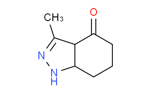 CAS No. 360761-85-9, 3-Methyl-5,6,7,7a-tetrahydro-1H-indazol-4(3aH)-one