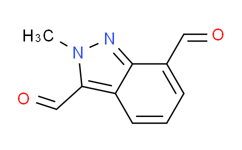 CAS No. 1788041-66-6, 2-Methyl-2H-indazole-3,7-dicarbaldehyde
