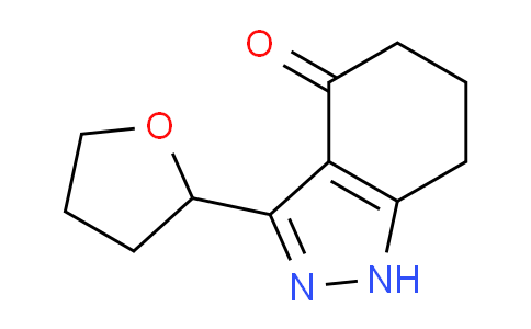 CAS No. 1774903-85-3, 3-(Tetrahydrofuran-2-yl)-6,7-dihydro-1H-indazol-4(5H)-one