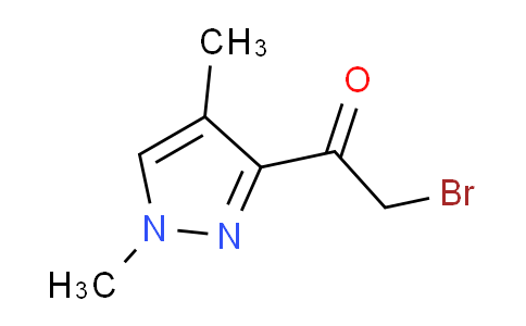 CAS No. 2097938-49-1, 2-Bromo-1-(1,4-dimethyl-1H-pyrazol-3-yl)ethanone