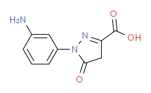 CAS No. 89-26-9, 1-(3-Aminophenyl)-5-oxo-4,5-dihydro-1H-pyrazole-3-carboxylic acid