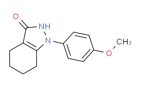 CAS No. 61088-00-4, 1-(4-Methoxyphenyl)-4,5,6,7-tetrahydro-1H-indazol-3(2H)-one
