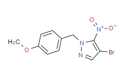 CAS No. 1429309-34-1, 4-Bromo-1-(4-methoxybenzyl)-5-nitro-1H-pyrazole