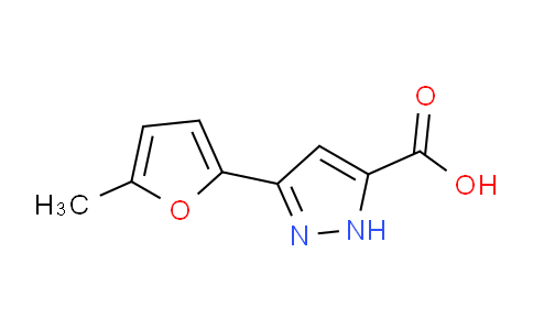 CAS No. 909092-64-4, 3-(5-Methylfuran-2-yl)-1H-pyrazole-5-carboxylic acid