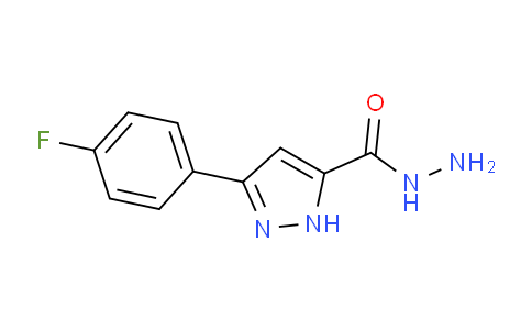 CAS No. 763111-29-1, 5-(4-Fluoro-phenyl)-2H-pyrazole-3-carboxylic acid hydrazide
