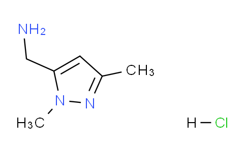 CAS No. 1208077-49-9, (1,3-Dimethyl-1H-pyrazol-5-yl)methanamine hydrochloride