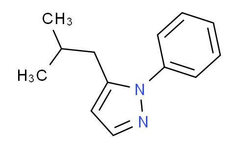 CAS No. 3191-86-4, 5-Isobutyl-1-phenyl-1H-pyrazole