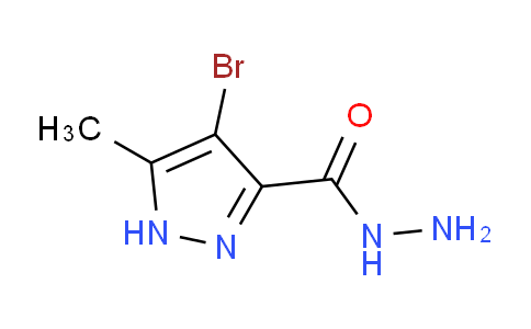 CAS No. 1043909-04-1, 4-Bromo-5-methyl-1H-pyrazole-3-carbohydrazide