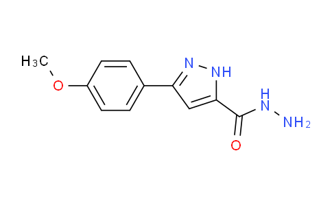 CAS No. 370096-68-7, 3-(4-Methoxyphenyl)-1H-pyrazole-5-carbohydrazide