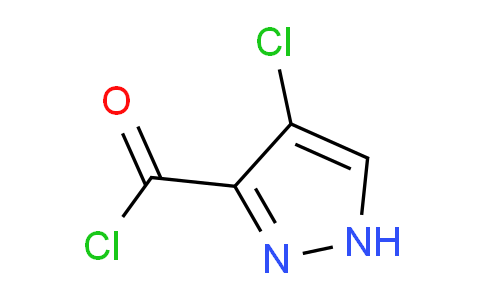 CAS No. 717871-75-5, 4-Chloro-1H-pyrazole-3-carbonyl chloride