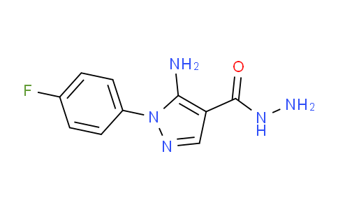 CAS No. 618070-67-0, 5-Amino-1-(4-fluorophenyl)-1H-pyrazole-4-carbohydrazide