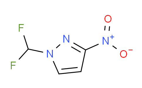 CAS No. 1002034-26-5, 1-(Difluoromethyl)-3-nitro-1H-pyrazole