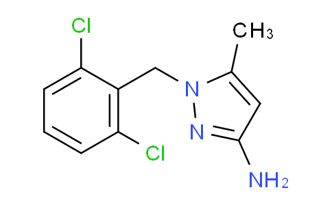 CAS No. 956440-98-5, 1-(2,6-Dichlorobenzyl)-5-methyl-1H-pyrazol-3-amine