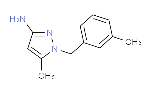 CAS No. 956729-21-8, 5-Methyl-1-(3-methylbenzyl)-1H-pyrazol-3-amine