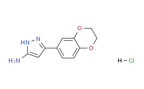 DY735637 | 1031793-23-3 | 3-(2,3-Dihydrobenzo[b][1,4]dioxin-6-yl)-1H-pyrazol-5-amine hydrochloride