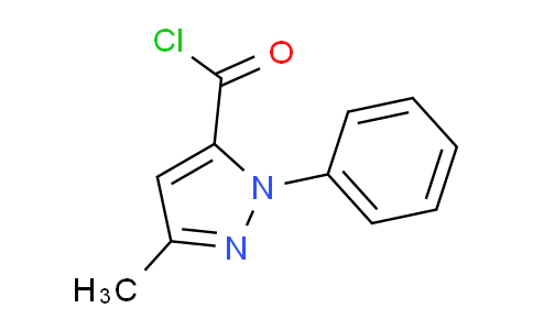 CAS No. 861585-76-4, 3-Methyl-1-Phenyl-1H-pyrazole-5-carbonyl chloride