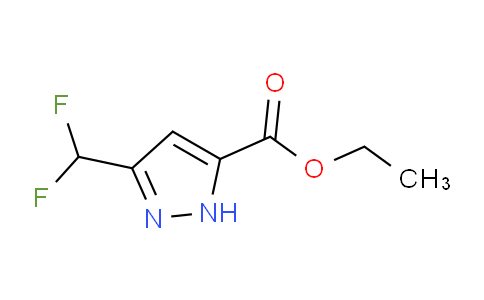 CAS No. 936033-53-3, Ethyl 3-(Difluoromethyl)-1H-pyrazole-5-carboxylate