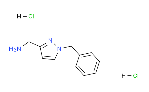 CAS No. 1427475-21-5, (1-benzyl-1H-pyrazol-3-yl)methanamine dihydrochloride