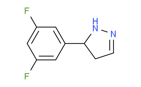 CAS No. 2049868-30-4, 5-(3,5-difluorophenyl)-4,5-dihydro-1H-pyrazole
