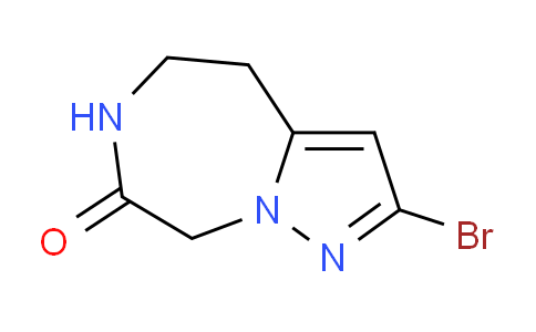 CAS No. 2246364-68-9, 2-bromo-4,5,6,8-tetrahydropyrazolo[1,5-d][1,4]diazepin-7-one