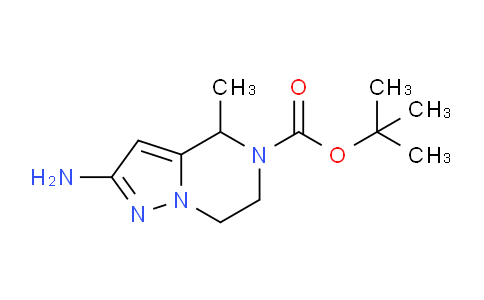 CAS No. 2306269-66-7, tert-butyl 2-amino-4-methyl-6,7-dihydro-4H-pyrazolo[1,5-a]pyrazine-5-carboxylate