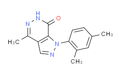 CAS No. 1105196-61-9, 1-(2,4-Dimethylphenyl)-4-methyl-1,6-dihydro-7H-pyrazolo[3,4-d]pyridazin-7-one